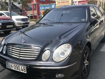 Mercedes-Benz E class 2003 - Cần bán gấp Mercedes E class năm 2003, màu đen, nhập khẩu nguyên chiếc