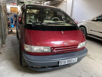 Toyota Previa 2.4 AT 1995 - Bán Toyota Previa 2.4 AT sản xuất 1995, màu đỏ, nhập khẩu  
