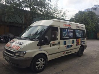Ford Transit 2003 - Xe Ford Transit đời 2003, màu trắng giá cạnh tranh