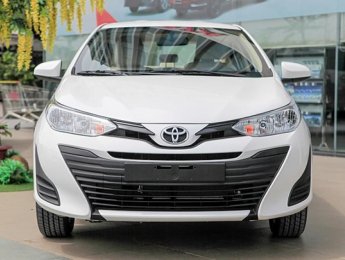 Toyota Vios E 2019 - Bán nhanh chiếc xe Toyota Vios 1.5E MT, sản xuất 2019, màu trắng, giá cực kì hấp dẫn