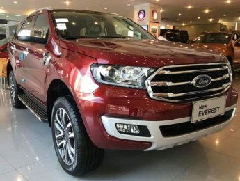 Ford Everest 2.0 Titanium 2019 - Bán nhanh đón tết chiếc xe Ford Everest 2.0 Titanium, màu đỏ, nhập khẩu nguyên chiếc, giao tận nhà