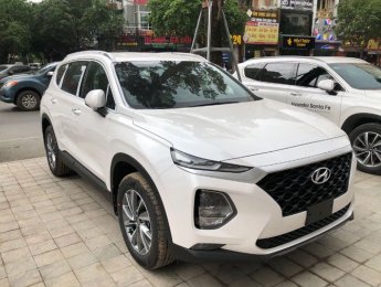 Hyundai Santa Fe 2019 - Hỗ trợ giao xe nhanh đón tết chiếc xe Hyundai Santa Fe 2.4L xăng tiêu chuẩn, sản xuất 2019, giá mềm