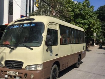Hyundai County 2002 - Bán ô tô Hyundai County sản xuất 2002, màu kem (be), 108tr