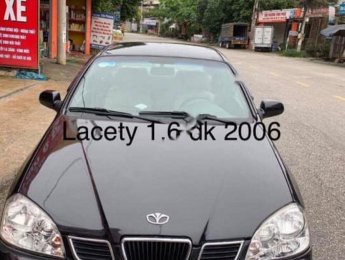 Daewoo Lacetti   2006 - Cần bán Daewoo Lacetti EX 1.6 MT đời 2006, màu đen