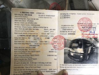Hyundai Grand Starex   2006 - Cần bán Hyundai Grand Starex sản xuất năm 2006, xe nhà đang chạy hàng