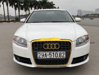 Audi A4   2007 - Cần bán xe Audi A4 đời 2007, màu trắng, nhập khẩu nguyên chiếc 