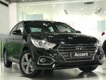 Hyundai Accent 1.4 AT 2020 - Bán ô tô Hyundai Accent 1.4 AT đời 2020, màu đen, giá tốt nhất