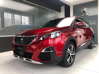 Peugeot 5008 2019 - Bán ô tô Peugeot 5008 sản xuất 2019, màu đỏ, xe mới 100%