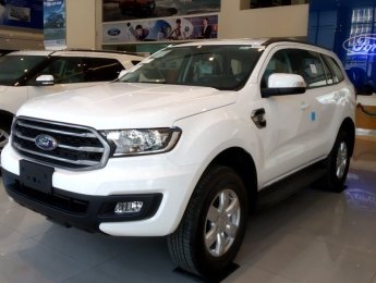 Ford Everest Ambiente 2.0L AT 2020 - Bán xe Ford Everest Ambiente 2.0L AT năm 2020, màu trắng, xe nhập