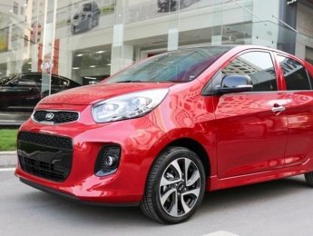 Kia Morning AT Deluxe 2020 - Cần bán xe Kia Morning AT Deluxe 2020, màu đỏ, giá niêm yết