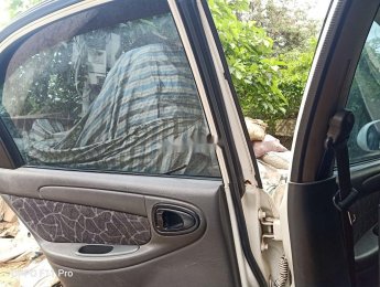 Daewoo Lanos   2003 - Cần bán Daewoo Lanos đời 2003, màu trắng, giá chỉ 80 triệu