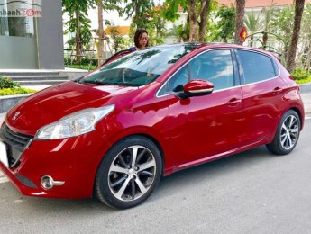 Peugeot 208 2014 - Bán Peugeot 208 sản xuất năm 2014, màu đỏ, nhập khẩu 