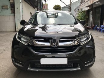 Honda CR V 2018 - Bán Honda CR V 1.5L năm 2018 còn mới giá cạnh tranh, màu xanh đen