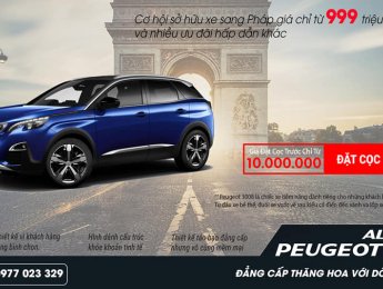Peugeot 5008 2020 - Cần bán Peugeot 5008 đời 2020, màu xanh lam, nhập khẩu nguyên chiếc