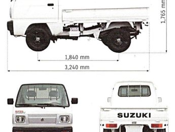 Suzuki Supper Carry Truck 2021 - Cần bán xe Suzuki Supper Carry Truck đời 2021, màu trắng, nhập khẩu, giá chỉ 249 triệu