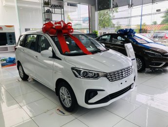 Suzuki Ertiga MT 2021 - Cần bán xe Suzuki Ertiga MT đời 2021, màu trắng, nhập khẩu chính hãng