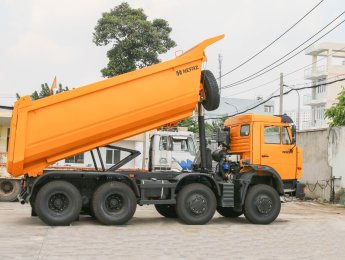 Xe tải Trên 10 tấn G 2016 - Xe ben Kamaz 6 chân nhập khẩu