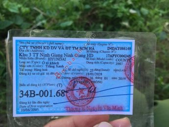 Hyundai County   3.6L 2000 - Bán Hyundai County 3.6L 2000, màu vàng, nhập khẩu Hàn Quốc, giá chỉ 78 triệu