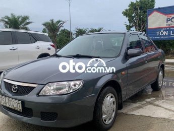Mazda 323    2001 - Cần bán xe Mazda 323 đời 2001, màu xám, xe nhập còn mới
