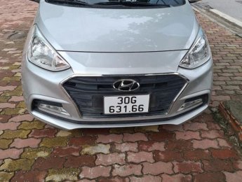 Hyundai Grand i10 2018 - Cần bán gấp Hyundai Grand i10 năm sản xuất 2018, màu bạc chính chủ