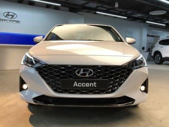 Hyundai Accent 1.4AT 2021 - Bán xe Hyundai Accent 1.4AT 2021, màu trắng giá cạnh tranh