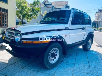 Ssangyong Korando 2002 - Bán xe Ssangyong Korando sản xuất năm 2002, màu trắng, nhập khẩu nguyên chiếc