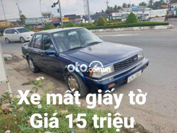 Nissan Bluebird   1980 - Cần bán lại xe Nissan Bluebird đời 1980, màu xanh lam, giá 15tr