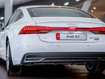 Audi A7   55T Sport Back  2021 - Bán Audi A7 55T Sport Back sản xuất năm 2021, màu trắng, nhập khẩu nguyên chiếc