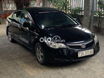 Honda Civic 2008 - Cần bán xe Honda Civic sản xuất năm 2008, màu đen số sàn