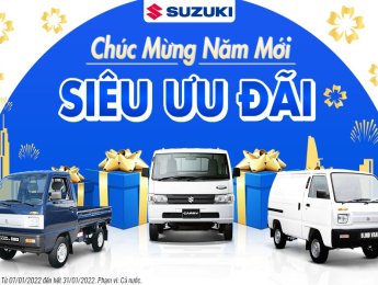 Suzuki Super Carry Truck 2021 - 🥳Chào năm mới - rinh xe thương mại mới với ưu đãi siêu hấp dẫn