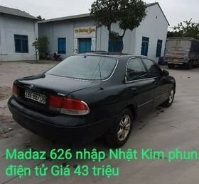 Mazda 626 1994 - Cần bán Mazda 626 năm sản xuất 1994, màu đen, xe nhập, giá tốt