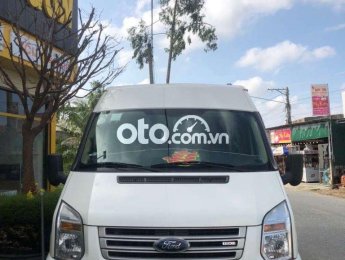 Ford Transit tiêu chuẩn 2018 - Cần bán gấp Ford Transit tiêu chuẩn sản xuất 2018, màu trắng còn mới, giá chỉ 420 triệu