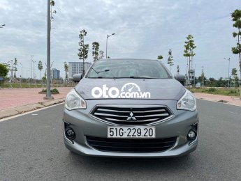 Mitsubishi Attrage  CVT 2016 - Bán Mitsubishi Attrage CVT năm 2016, màu bạc, giá tốt
