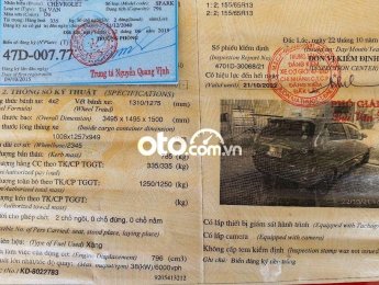 Chevrolet Spark Van 2015 - Bán Chevrolet Spark Van sản xuất năm 2015, màu đỏ, 120 triệu