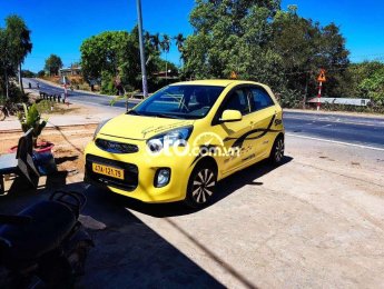 Kia Morning 2015 - Bán Kia Morning Si 1.25 MT 2015, màu vàng, nhập khẩu 