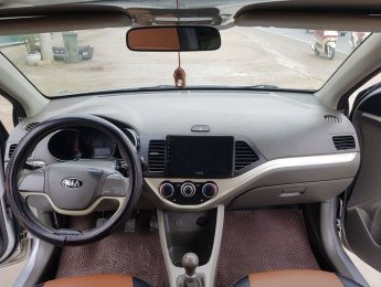 Kia Morning 2015 - Cần bán Kia Morning EX 1.25MT năm 2015, màu bạc