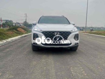 Hyundai Santa Fe 2021 - Xe màu trắng, bản full dầu