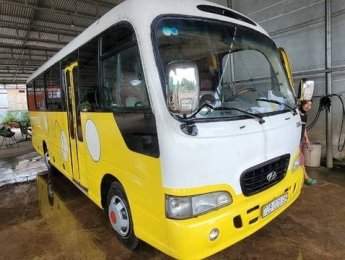 Hyundai County 2010 - Màu vàng trắng