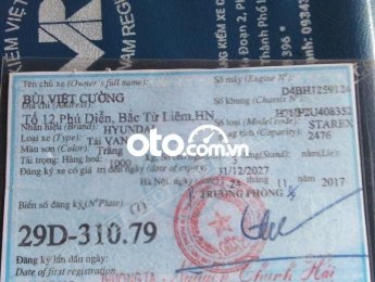 Hyundai Grand Starex 2002 - Trắng - Giá ưu đãi