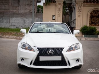 Lexus IS 250  C AT 2009 - Nhà có chiếc Lexus IS 250C đời 2009 cần bán, màu trắng, xe nhập, bao test