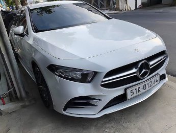 Mercedes-Benz A35   Sport AMG 2021 - Cần bán Mercedes A35 Sport AMG sản xuất năm 2021, màu trắng, nhập khẩu