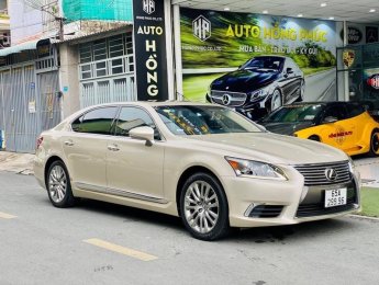 Lexus LS 460 2012 - Vàng cát nội thất nâu model 2013
