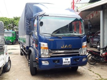 JAC N800 2022 - Xe 8.3 tấn, thùng dài 7.6m, chỉ 200tr nhận xe ngay, hỗ trợ trả góp, lái thử