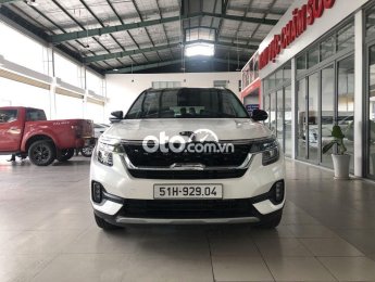 Kia Seltos   1.4 Turbo Premium  2021 - Cần bán xe Kia Seltos 1.4 Turbo Premium năm sản xuất 2021, màu trắng còn mới, 759 triệu