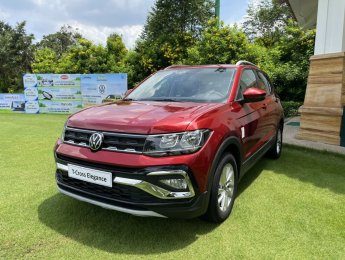 Volkswagen T-Cross 2022 - Màu đỏ xe SUV đô thị 5 chỗ, kiểu dáng trẻ trung nhập khẩu, khuyến mãi tốt