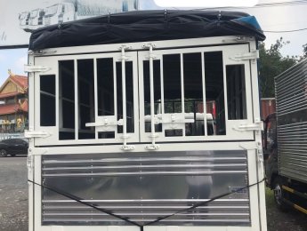 JAC N200 2022 - Bán xe tải 1 tấn 9 JAC N200 2022 đầu vuông thùng kín, bạt giá rẻ