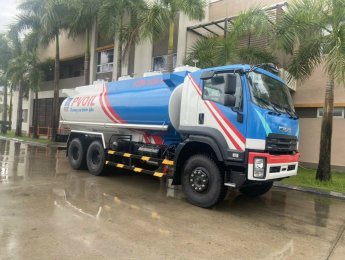 Isuzu FVM 2022 - Bồn xitec xăng - Dầu 20m3 - Tiêu chuẩn tổng kho Nhà Bè