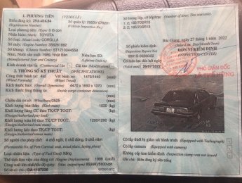 Toyota Corolla 1989 - Xe đẹp, giá tốt, chủ đi rất giữ gìn