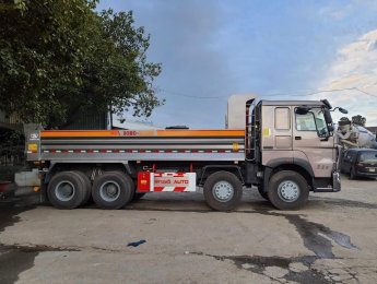 Howo Xe ben 2022 - Ben Howo Bình Định thùng 14 khối xe sẵn giao ngay  