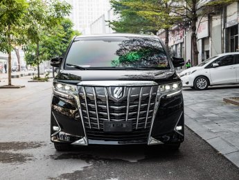 Toyota Alphard 2019 - Màu đen nội thất đen sử dụng cực ít  
